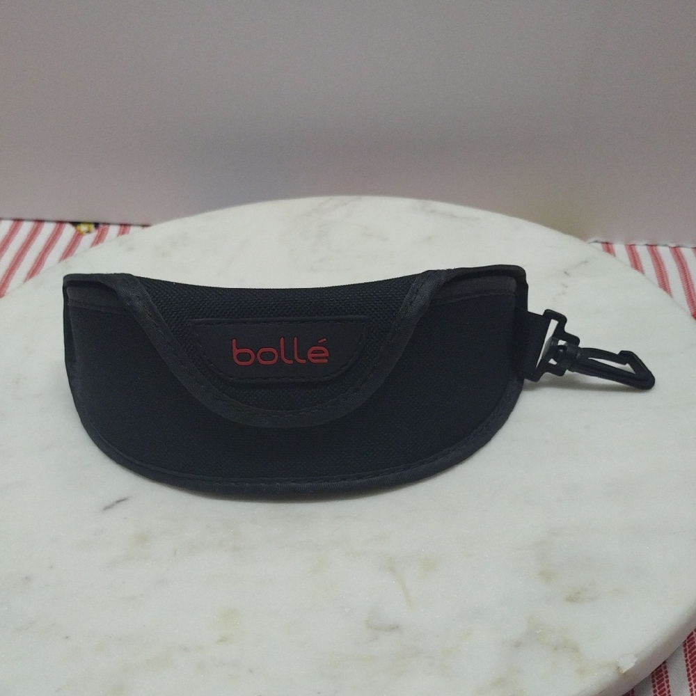 Bolle Black/Red Soft Fabric Eyewear Case Only #Z-49